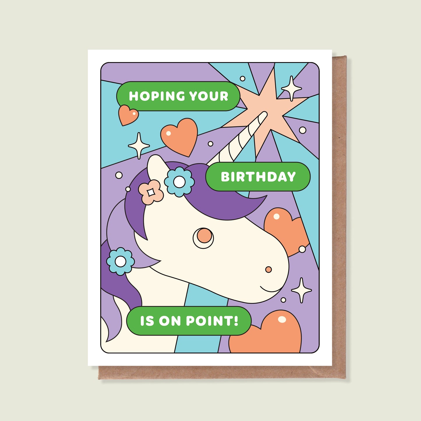 Hoping Your Birthday Is On Point Greeting Card