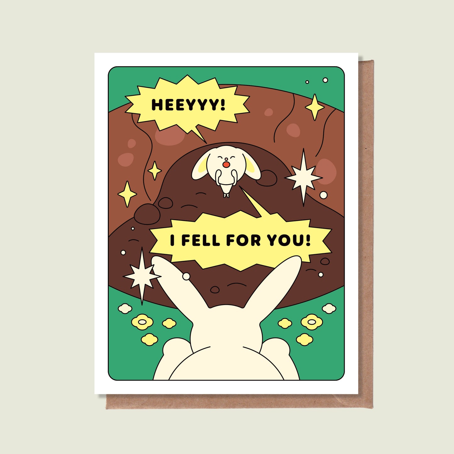 Hey I Fell For You Greeting Card