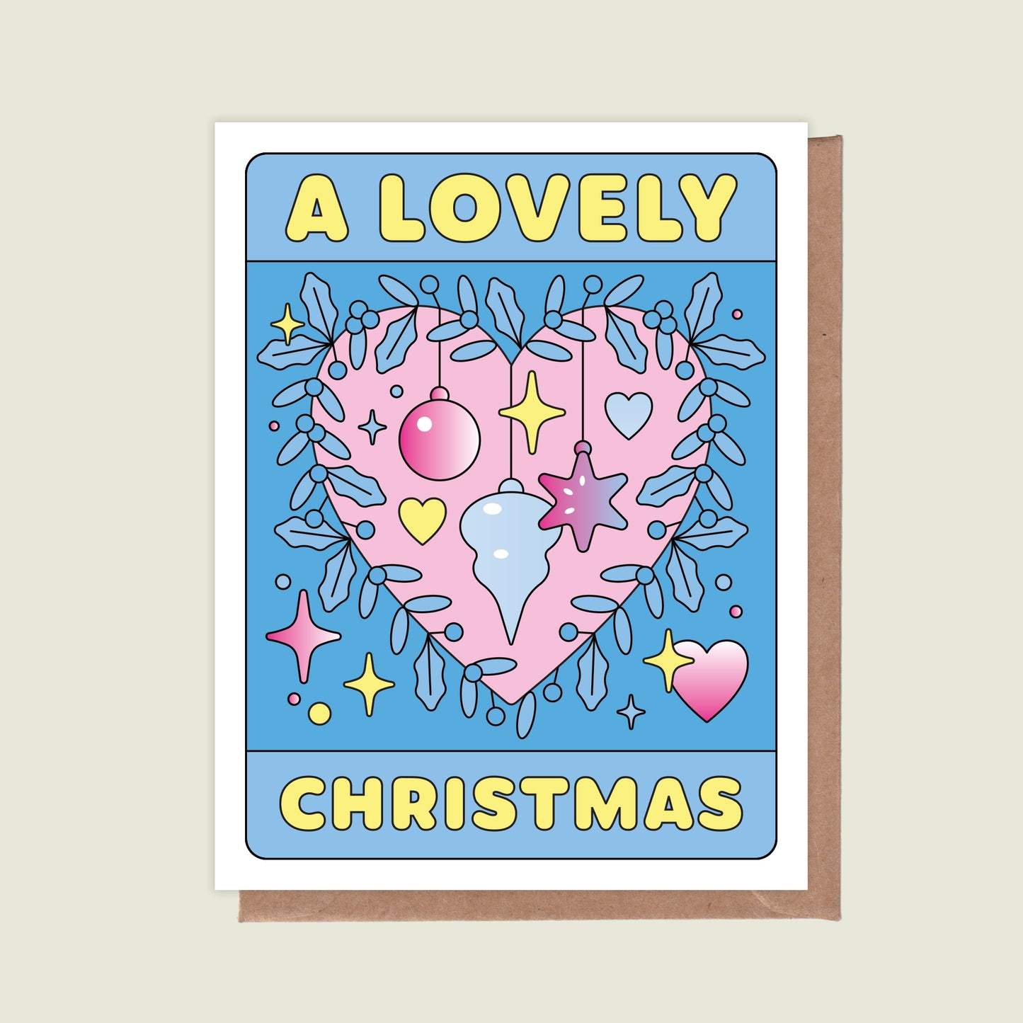 A Lovely Christmas Greeting Card