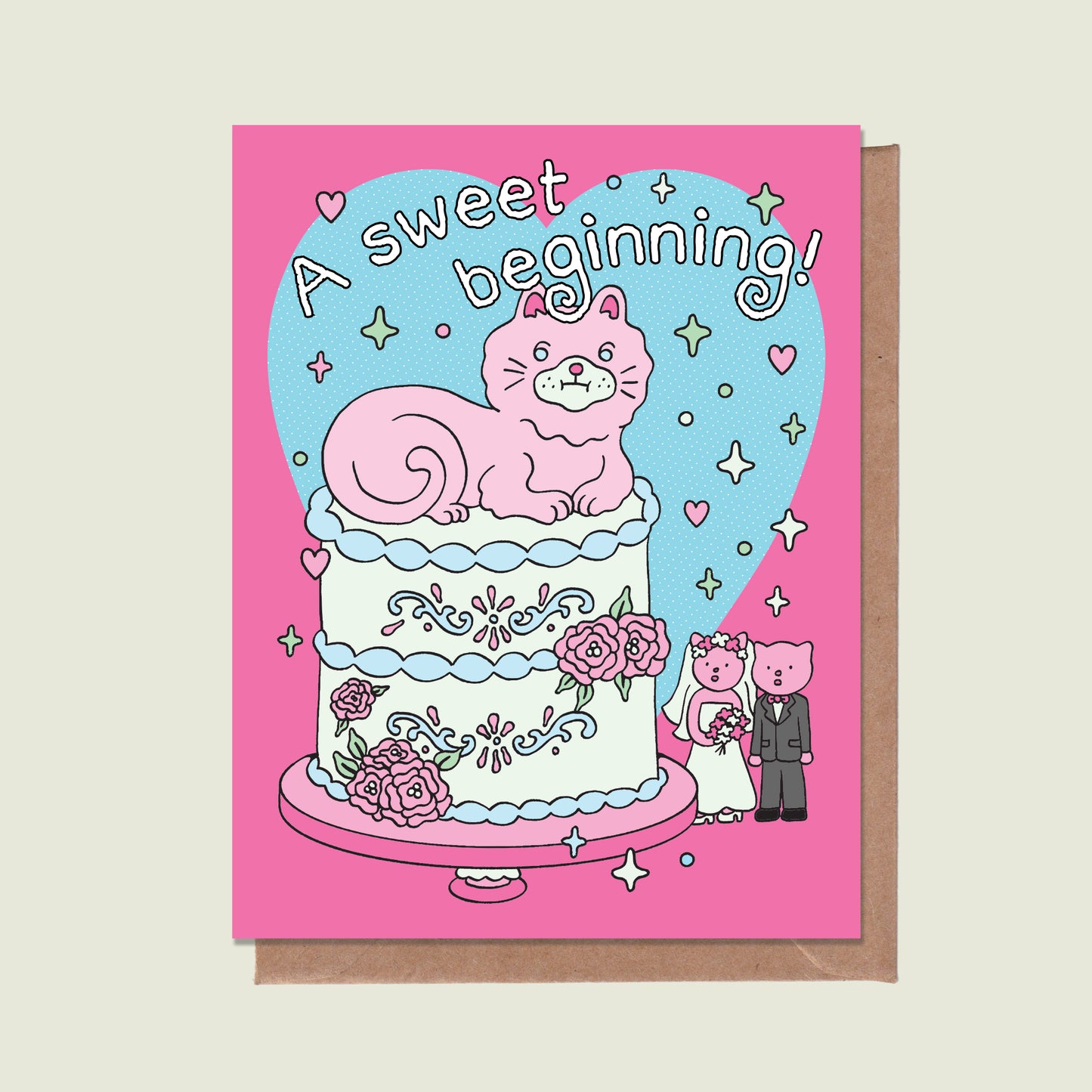 A Sweet Beginning Greeting Card