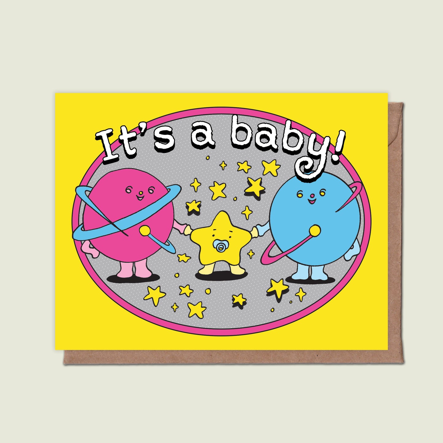 It's A Baby Greeting Card