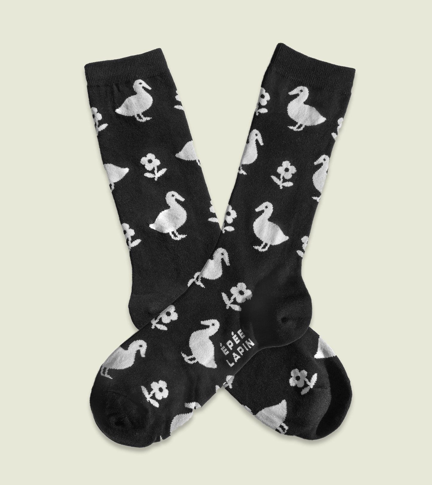 Duck Duck Flower Socks