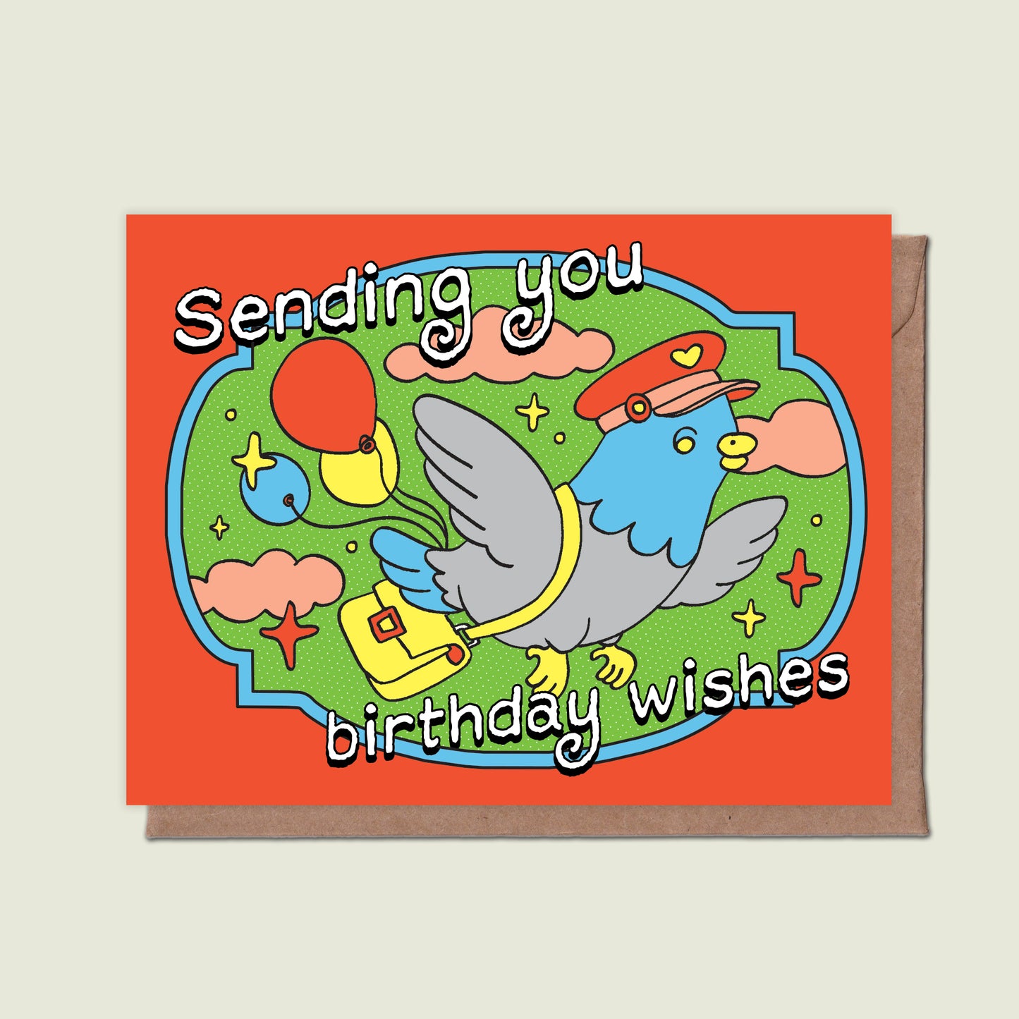 Sending You Birthday Wishes Greeting Card