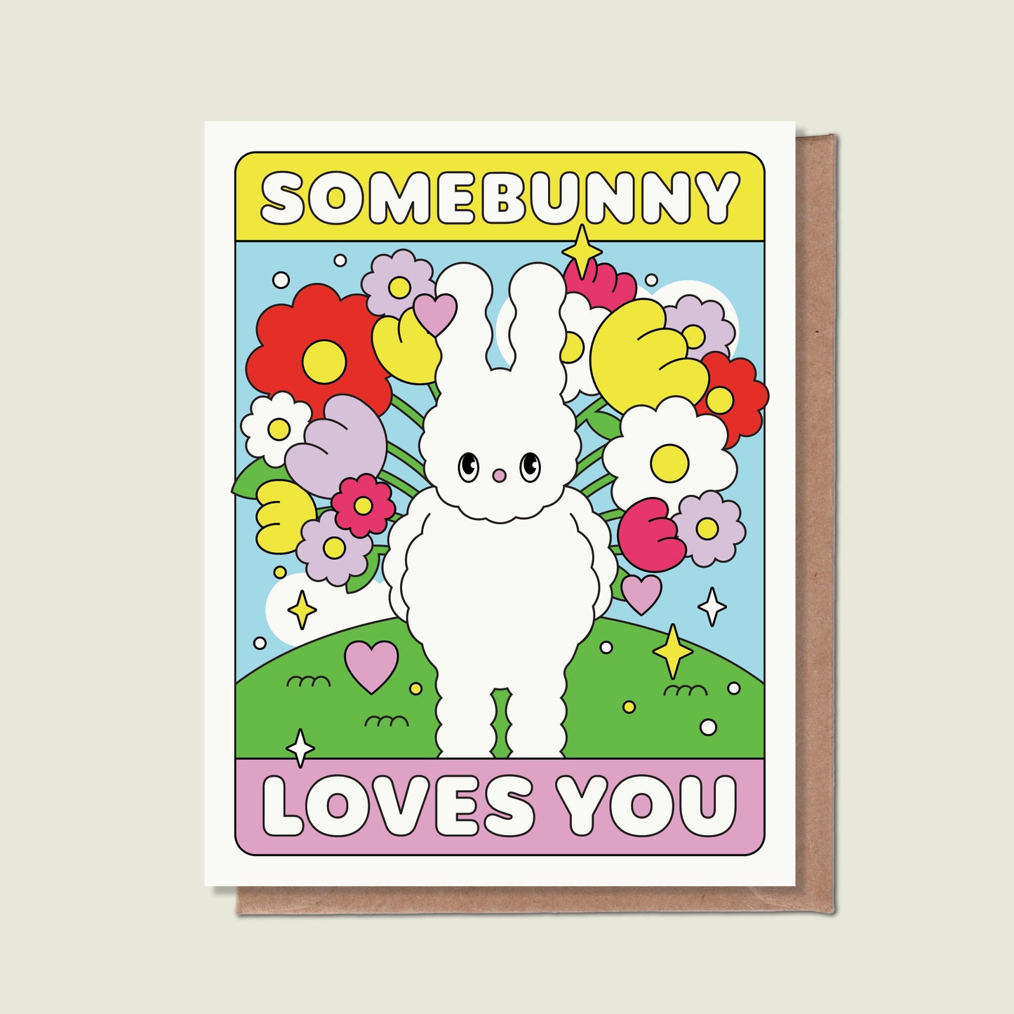 Somebunny Loves You Greeting Card