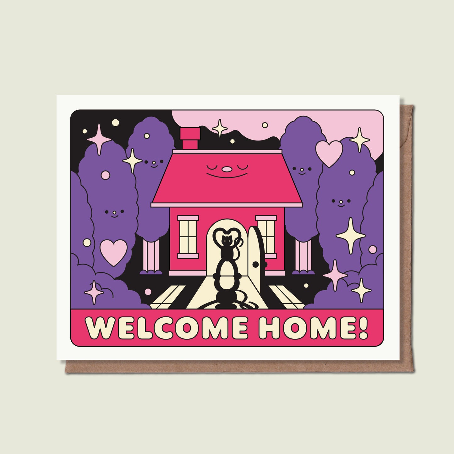 Welcome Home Greeting Card