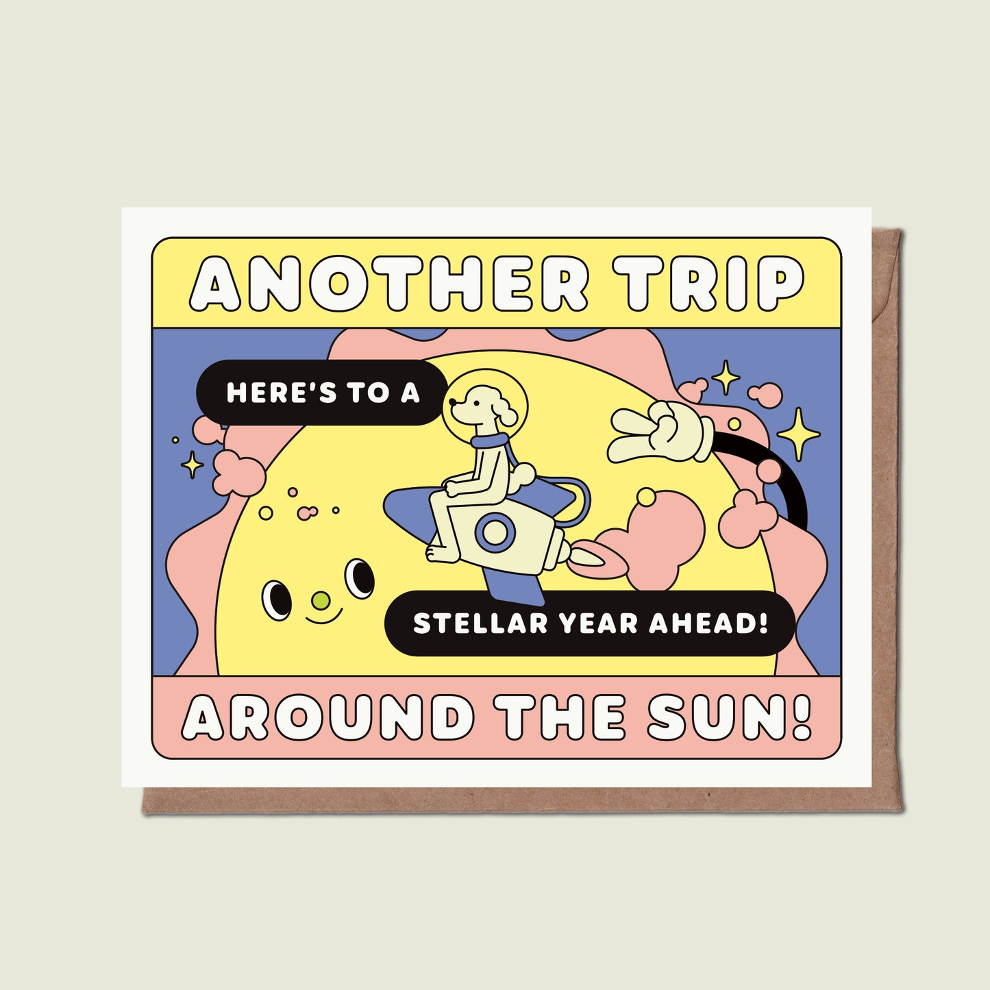 Another Trip Around The Sun Greeting Card