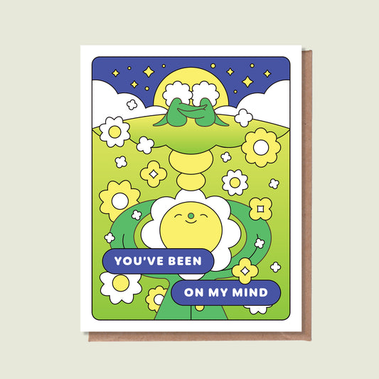 You've Been On My Mind Greeting Card