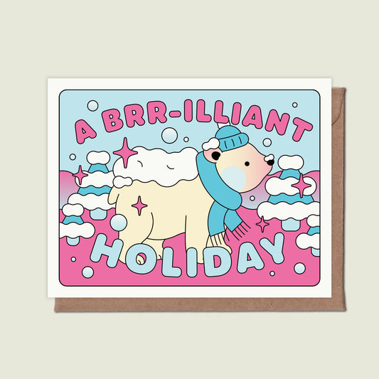 A Brr-illiant Holiday Greeting Card