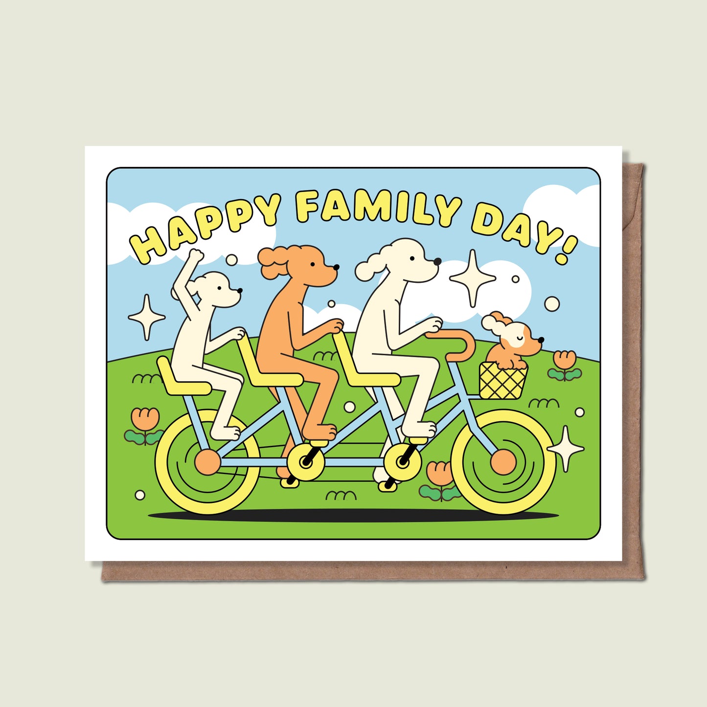 Happy Family Day Greeting Card