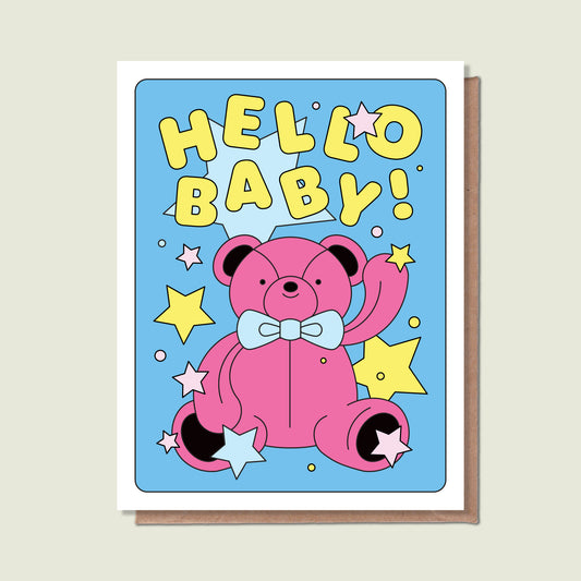 Hello Baby Greeting Card