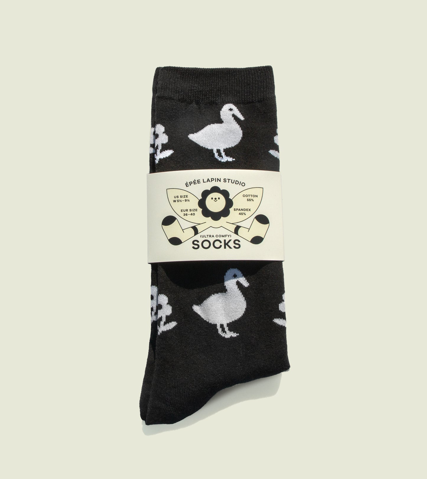 Duck Duck Flower Socks