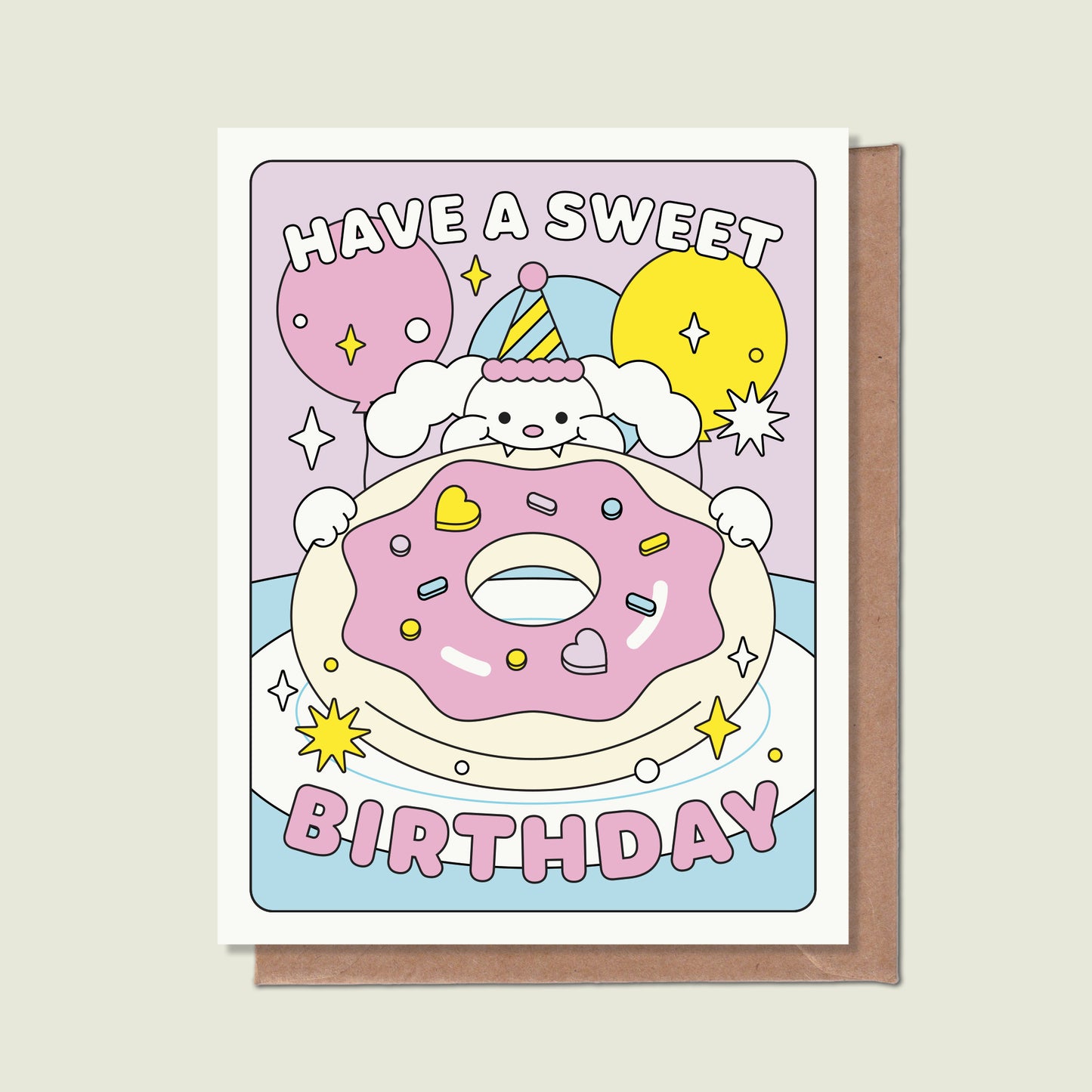 Have A Sweet Birthday Greeting Card