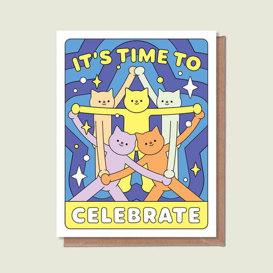It's Time To Celebrate Greeting Card