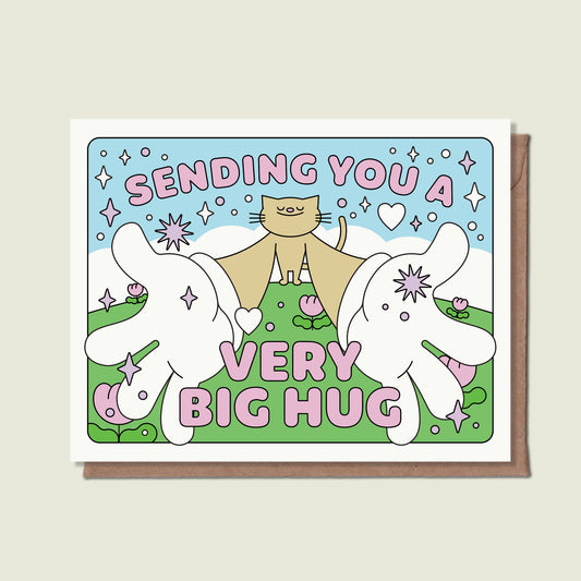 Sending You A Very Big Hug Greeting Card